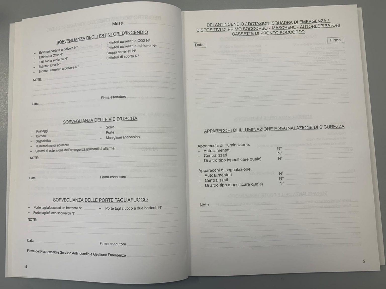Registro Antincendio: Obbligo, Norme E Compilazione - 10